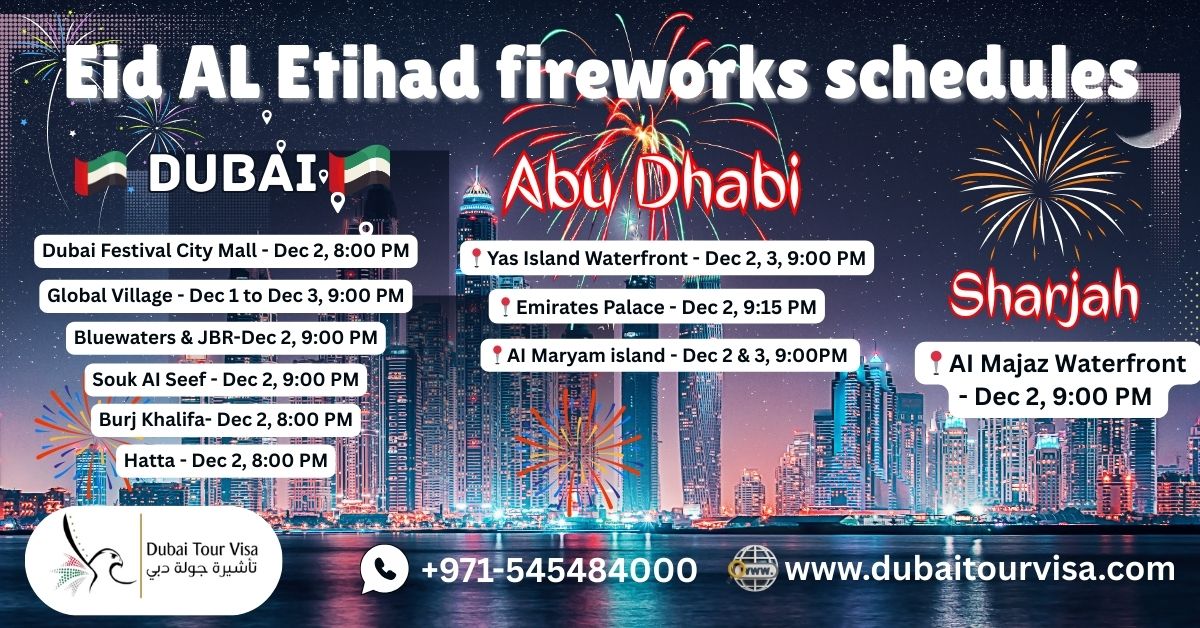 Eid Al Etihad Fireworks in UAE: Complete Guide to the Spectacular Dubai Fireworks Show
